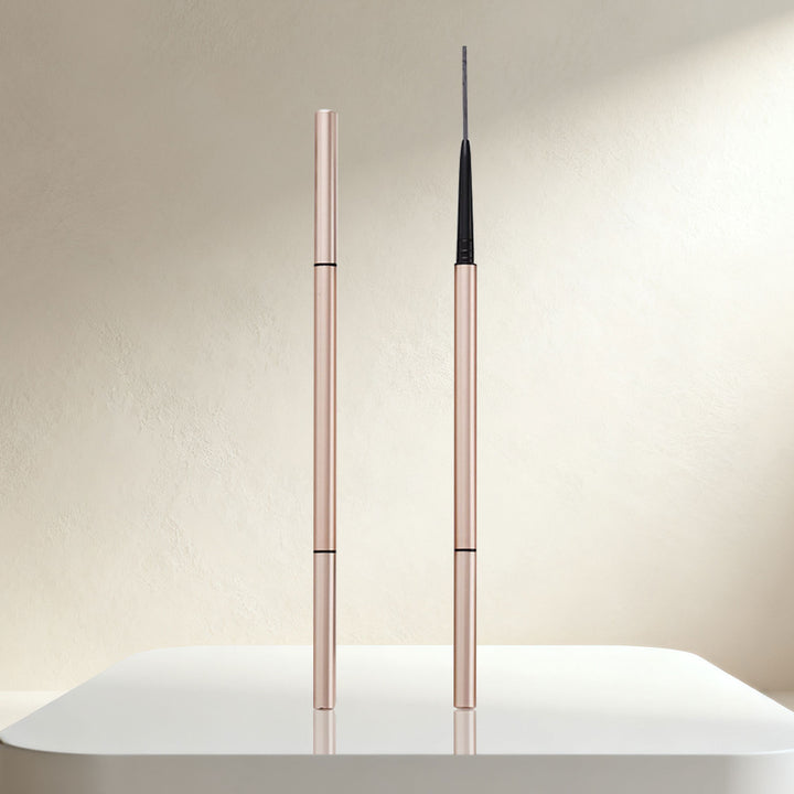 Ultra-fine, smooth and long-lasting rose gold tube eyebrow pencil