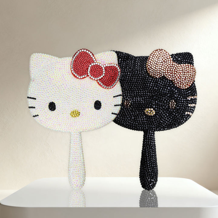 Hello Kitty Eyelash Handheld Mirror